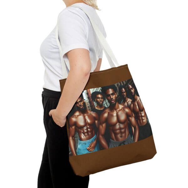 Tote Bag (AOP) "Strength in stance. Power in legacy." - Image 36