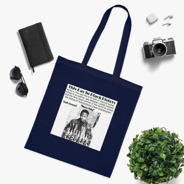 Cotton Canvas Tote Bag "Master Your Move – Carry Grandmaster Ashley’s Legacy" - Image 18