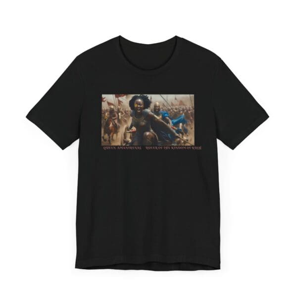 Unisex Jersey Short Sleeve Tee "Queen Amanirenas: The Warrior Who Defied Rome" - Image 27