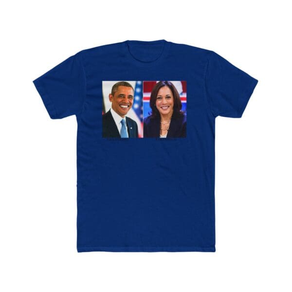 Unisex Cotton Crew Tee "First Black President, First Woman VP—A Legacy of Change" - Image 22