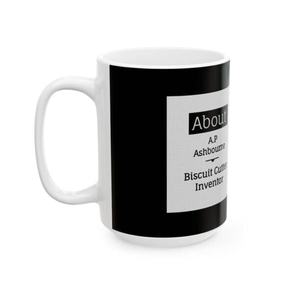 11oz Black Mug "From Dough to Innovation—Ashbourne’s Lasting Legacy." - Image 7