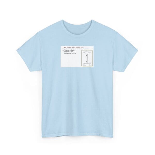 Unisex Heavy Cotton Tee "Fire Safety Revolutionized—Thomas J. Martin’s Legacy Burns Bright." - Image 31