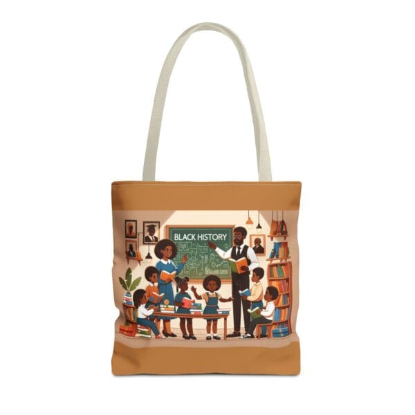 Tote Bag (AOP) "Lessons etched in chalk. Stories carried forward." - Image 21