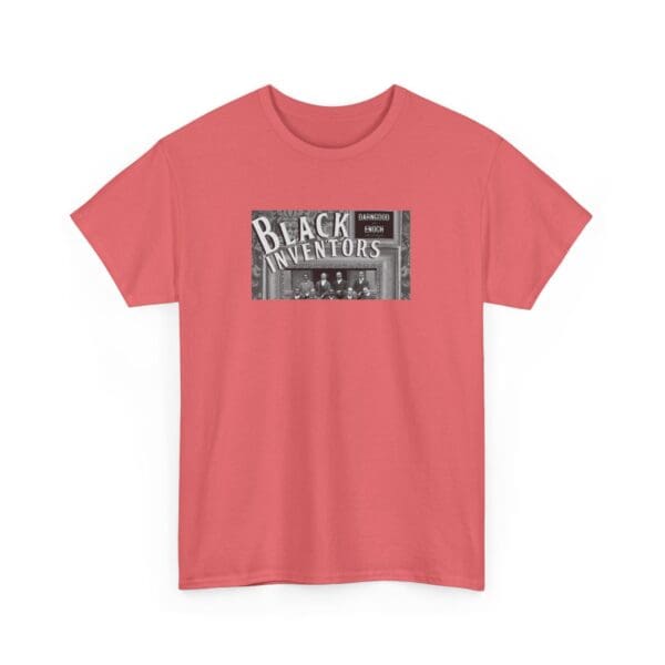 Unisex Heavy Cotton Tee "Inventors Who Changed the World" - Image 7