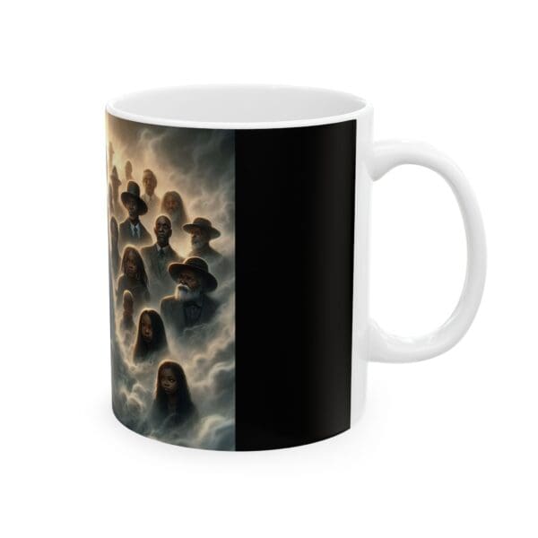 Ceramic Mug, (11oz, 15oz) "A Legacy in the Mist. A Future in the Light." - Image 4