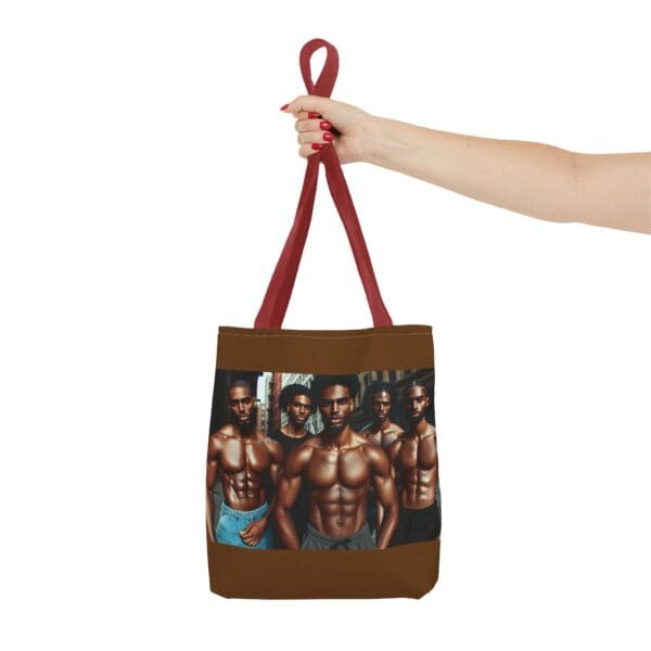 Tote Bag (AOP) "Strength in stance. Power in legacy." - Image 16