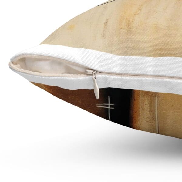 Abstract Art Square Pillow - Modern Home Decor Cushion "Elevate Your Décor with Abstract Elegance." - Image 9