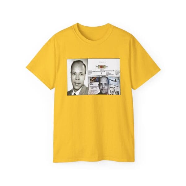 Unisex Ultra Cotton Tee "Otis Boykin: The Genius Behind Modern Electronics" - Image 25