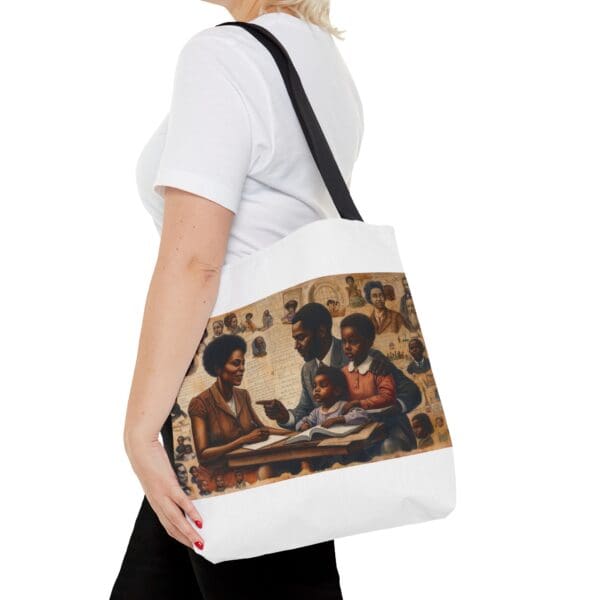 Tote Bag (AOP) Wear the Story. Teach the Truth.” - Image 8