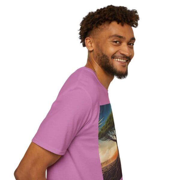 Unisex Softstyle T-Shirt with Inspirational Tree Design - Nature Lover Gift - Image 76