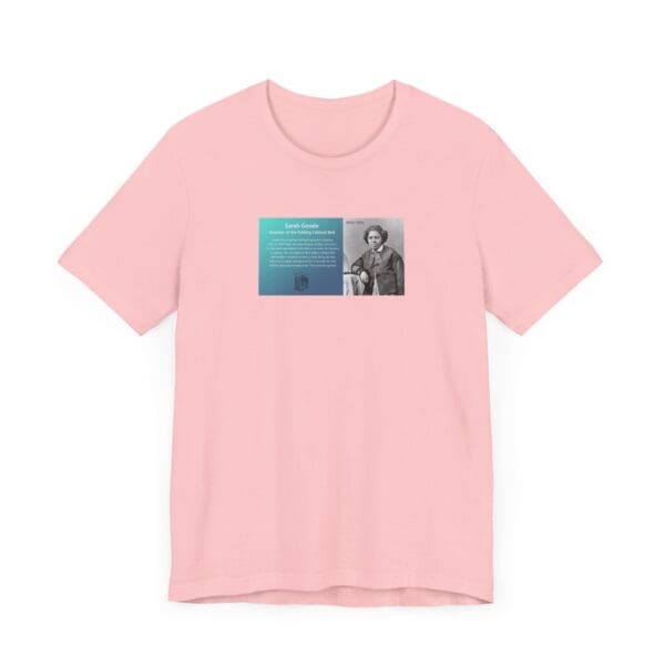 Unisex Jersey Short Sleeve Tee  "Sarah E. Goode: The Mind That Transformed Space" - Image 55