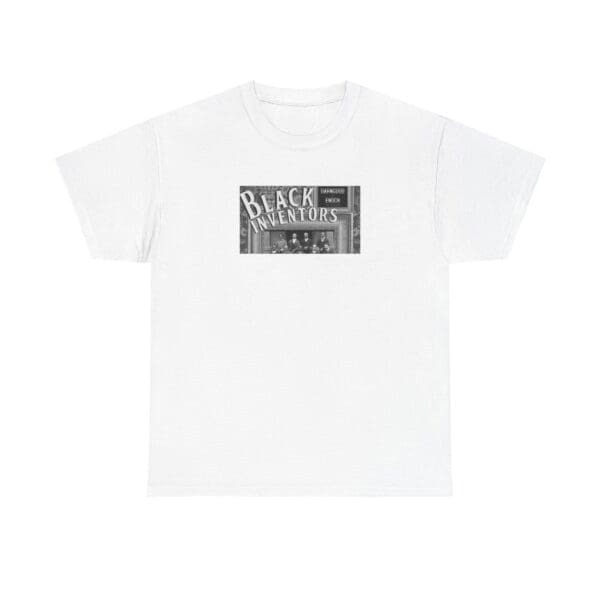 Unisex Heavy Cotton Tee "Inventors Who Changed the World"