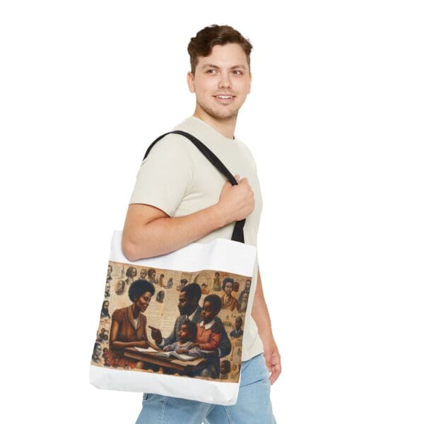 Tote Bag (AOP) Wear the Story. Teach the Truth.” - Image 11