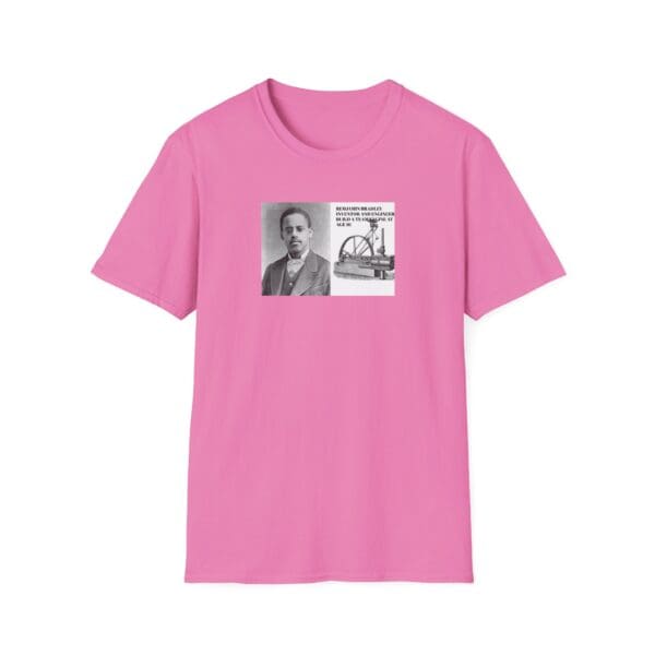 Unisex Softstyle T-Shirt "Benjamin Bradley: Steam Power, Genius, and Resilience." - Image 45