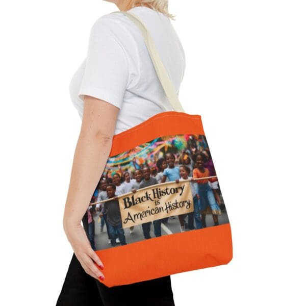 Tote Bag (AOP) “The Banner Speaks. Their Voices Rise.” - Image 44