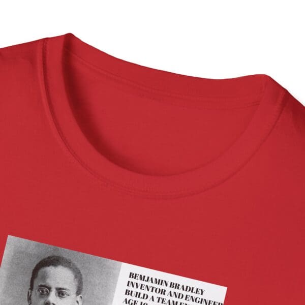Unisex Softstyle T-Shirt "Benjamin Bradley: Steam Power, Genius, and Resilience." - Image 51