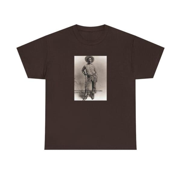 Unisex Heavy Cotton Tee "Bill Pickett: The Bulldogging Legend Lives On." - Image 21