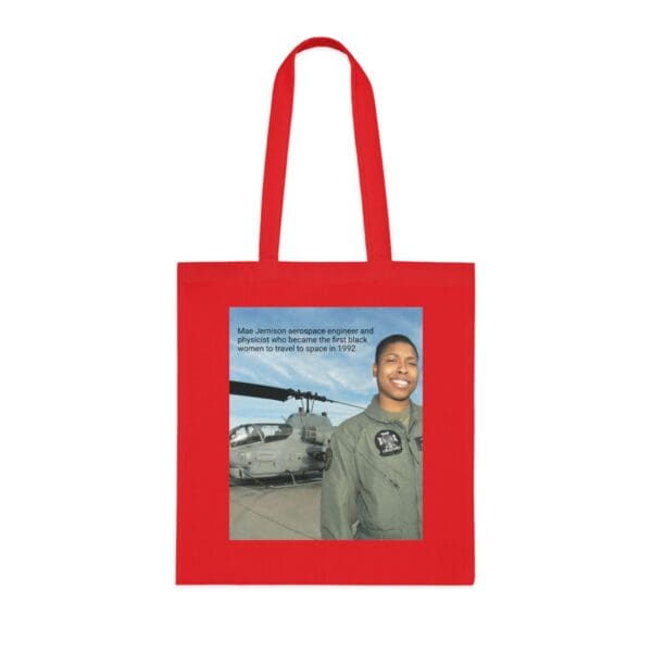 Cotton Canvas Tote Bag "Dream. Dare. Discover — Carry the Legacy of Mae Jemison" - Image 33