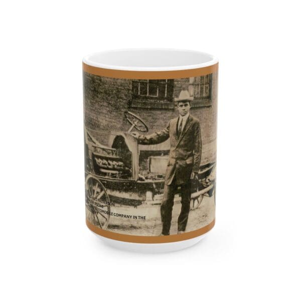 Ceramic Mug, (11oz, 15oz) "From Carriages to Automobiles—Breaking Barriers, Making History C.R. Patterson & Sons - Image 5