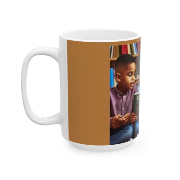 Ceramic Mug, (11oz, 15oz) "Hidden Truths in Their Hands. The Future in Their Eyes." - Image 7