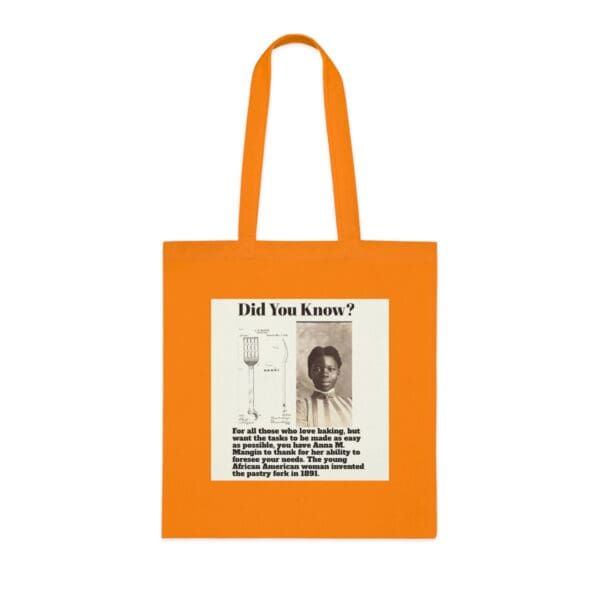 Natural Tote Bag "Carry Ingenuity: Celebrating the Legacy of Anna M. Mangin" - Image 7