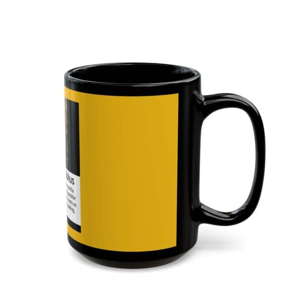11oz Black Mug "Edmond Albius: The Boy Who Revolutionized Vanilla." - Image 6