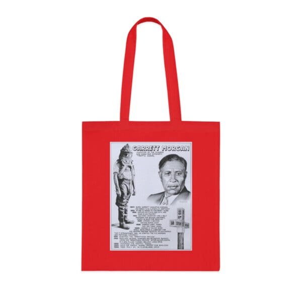 Cotton Canvas Tote Bag "Signal for Change – Carry Garrett Morgan’s Legacy" - Image 25