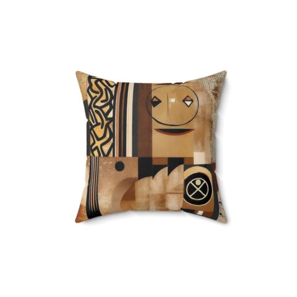 Abstract Art Decorative Throw Pillow - Modern Home Accent "Art for Your Space, Comfort for Your Soul." - Image 2
