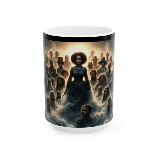 Ceramic Mug, (11oz, 15oz) "A Legacy in the Mist. A Future in the Light." - Image 5
