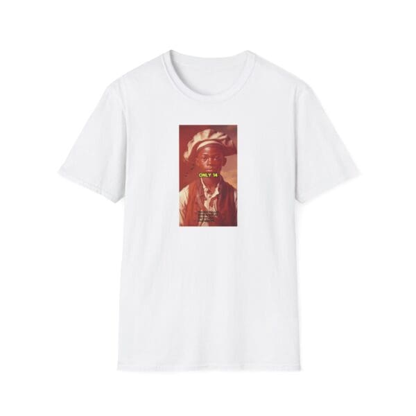 Vintage-Inspired Unisex Softstyle T-Shirt - 'ONLY 14' Graphic Tee "Thomas Fuller: Proof That Brilliance Knows No Chains."