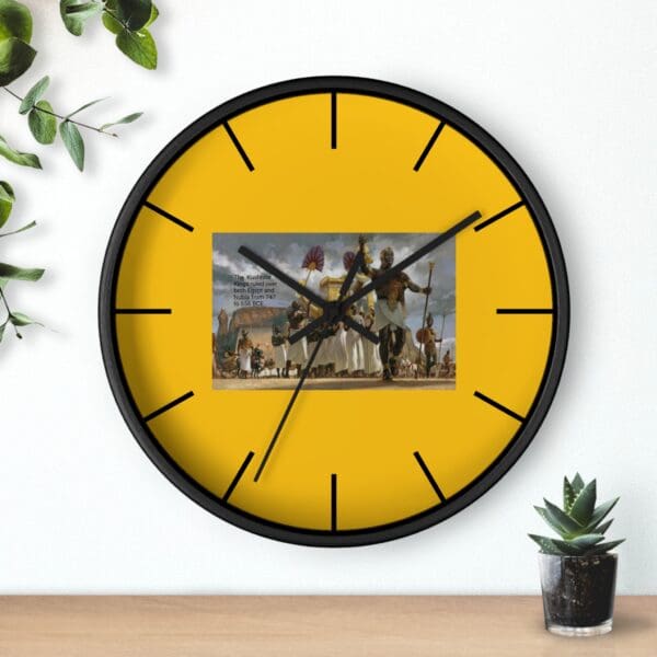 Wall Clock THE KINGDOM OF KUSH - Image 3
