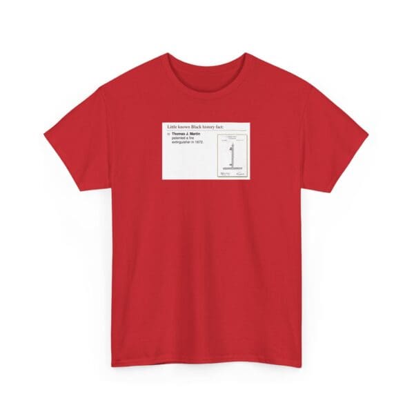 Unisex Heavy Cotton Tee "Fire Safety Revolutionized—Thomas J. Martin’s Legacy Burns Bright." - Image 43