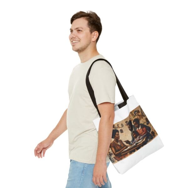 Tote Bag (AOP) Wear the Story. Teach the Truth.” - Image 7