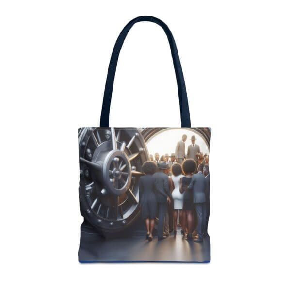 Tote Bag (AOP) "The vault opens. The stories remain." - Image 53