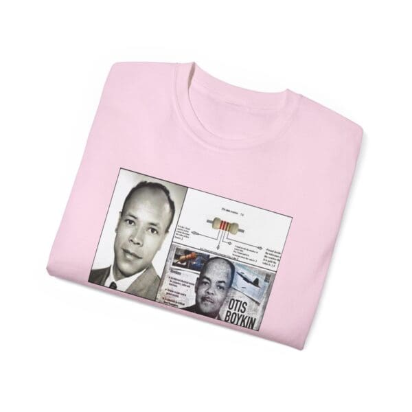 Unisex Ultra Cotton Tee "Otis Boykin: The Genius Behind Modern Electronics" - Image 44