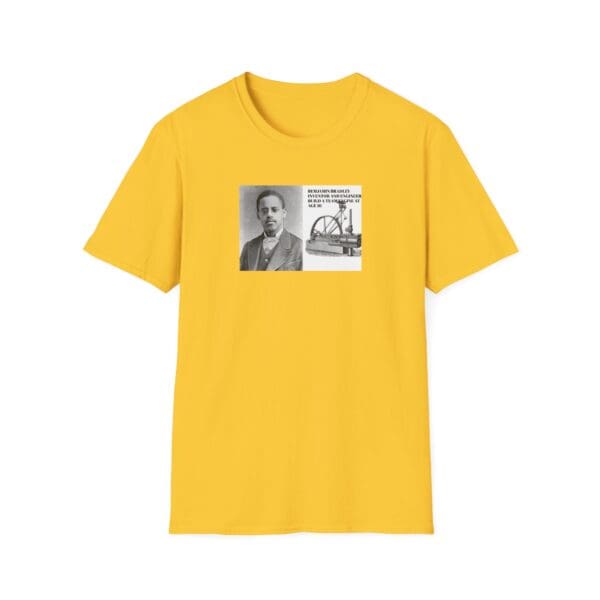 Unisex Softstyle T-Shirt "Benjamin Bradley: Steam Power, Genius, and Resilience." - Image 25