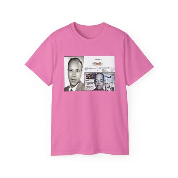 Unisex Ultra Cotton Tee "Otis Boykin: The Genius Behind Modern Electronics" - Image 45