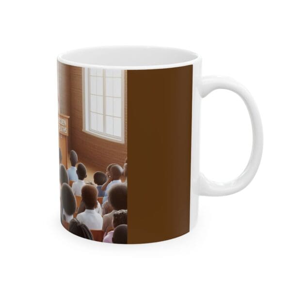 Ceramic Mug, (11oz, 15oz) "Teaching Truth, Inspiring Generations." - Image 4