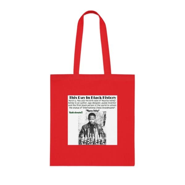 Cotton Canvas Tote Bag "Master Your Move – Carry Grandmaster Ashley’s Legacy" - Image 25