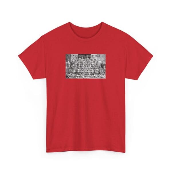 Unisex Heavy Cotton Tee "Black Wall Street: Built on Strength, Burned in Hate, Rising Again." - Image 59