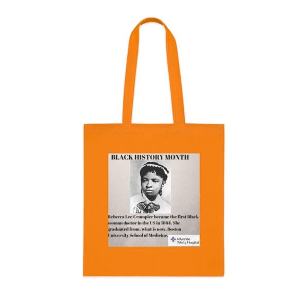 Cotton Canvas Tote Bag "Heal History – Carry Rebecca Lee Crumpler’s Legacy" - Image 7