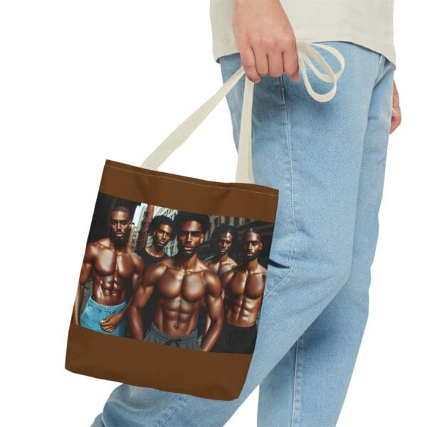 Tote Bag (AOP) "Strength in stance. Power in legacy." - Image 39