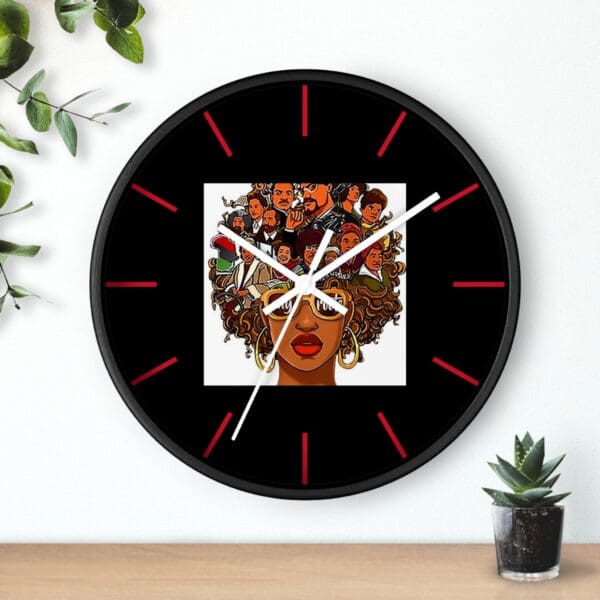 Wall Clock "Time Woven in Legacy." - Image 6