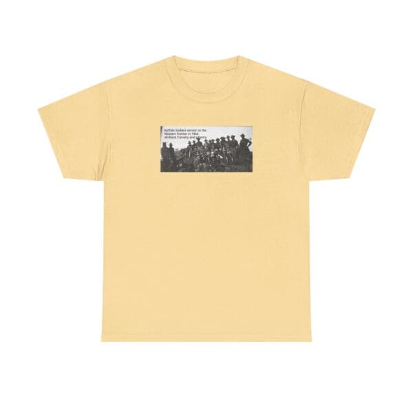 Unisex Heavy Cotton Tee "Buffalo Soldiers—The Backbone of the Frontier" - Image 9