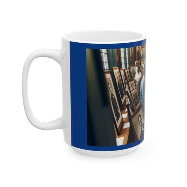 Ceramic Mug, (11oz, 15oz) "Black History: Seen, Learned, Remembered." - Image 7