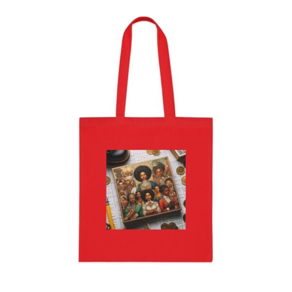 Cotton Canvas Tote Bag "A Vision of Strength—Wear Your Inspiration - Image 25