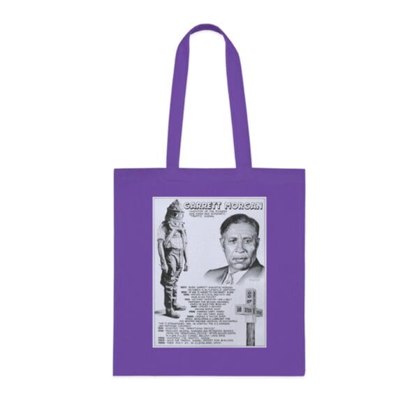 Cotton Canvas Tote Bag "Signal for Change – Carry Garrett Morgan’s Legacy" - Image 22