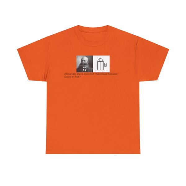 Unisex Heavy Cotton Tee "Alexander Miles: Elevating Innovation, One Step at a Time." - Image 28