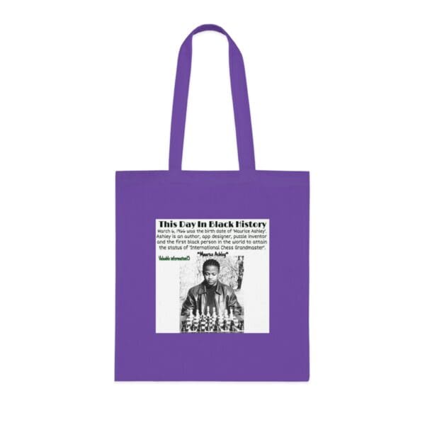 Cotton Canvas Tote Bag "Master Your Move – Carry Grandmaster Ashley’s Legacy" - Image 22