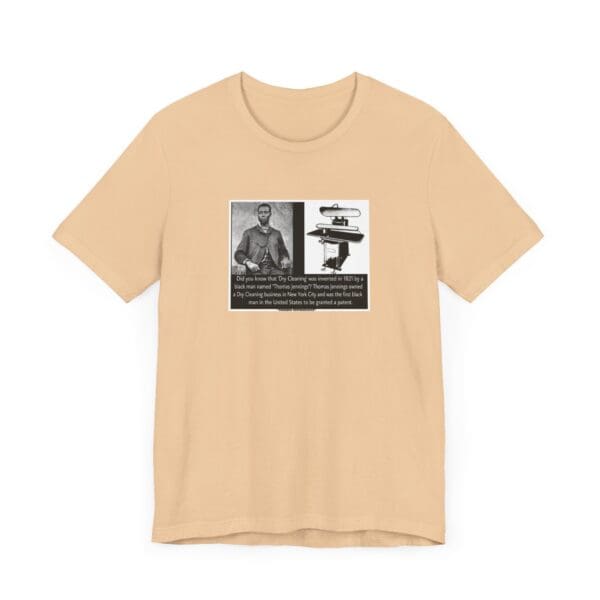 Unisex Jersey Short Sleeve Tee "Thomas L. Jennings: First Black Patent Holder, Forever a Trailblazer" - Image 23